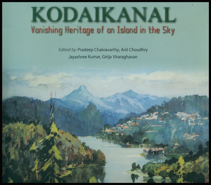 Cover of newsly published book on Kodaikanal featuring a classic lake scene by the great G.D. Paulraj
